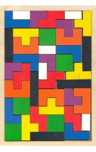 Пазл деревянный. TetrisWood