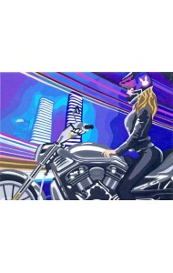 Набор для рисования по номерам. По ночному городу