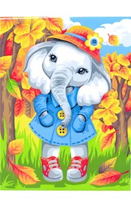 Набор для рисования по номерам. Листопад