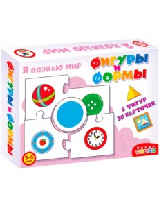 Игра настольная. Я познаю мир. Фигуры и формы Игра настольная. Я познаю мир. Фигуры и формы