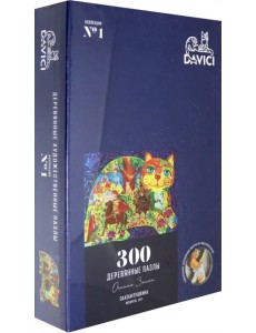 Пазл деревянный. Сказки Пушкина, 300 деталей