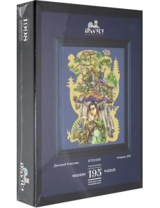 Пазл деревянный. Япония, 195 деталей