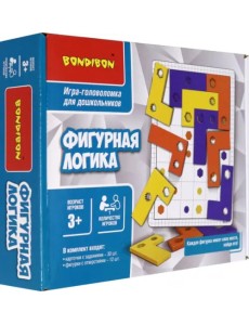 Логическая игра для дошкольников. Фигурная логика