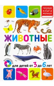 Животные. Для детей от 3-6 лет