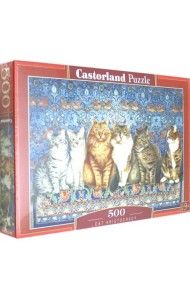 Пазл. Коты-аристократы, 500 элементов