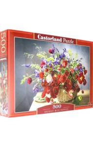 Пазл. Букет с маками, 500 элементов