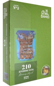 Пазл деревянный. Ноев ковчег, 210 деталей