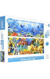 Пазл "Astrel. Диптих. Металлические рыбы", 2x133 элемента