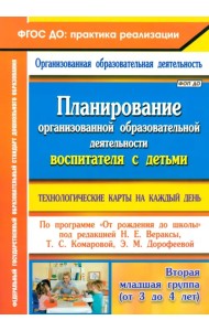 Планирование организованной образовательной деятельности воспитателя с детьми. Технологические карты