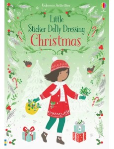 Little Sticker Dolly Dressing. Christmas