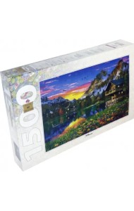 Пазл. Озеро в Альпах, 1500 элементов