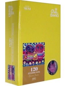 Пазл деревянный. Совушки, 120 деталей Пазл деревянный. Совушки, 120 деталей