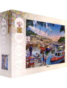 Пазл. Рыбалка на пристани, 4000 элементов