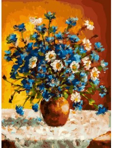 Живопись на холсте. Луговые цветы, 30x40 см Живопись на холсте. Луговые цветы, 30x40 см