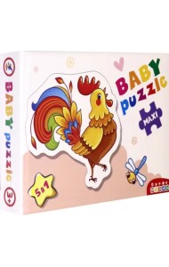 Развивающая мозаика. Baby Puzzle. В деревне