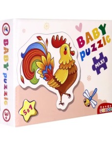 Развивающая мозаика. Baby Puzzle. В деревне