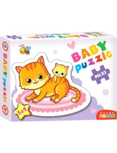 Развивающая мозаика. Baby Puzzle. Мамы и малыши-1