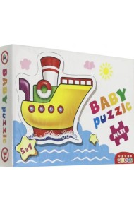 Развивающая мозаика. Baby Puzzle. Транспорт