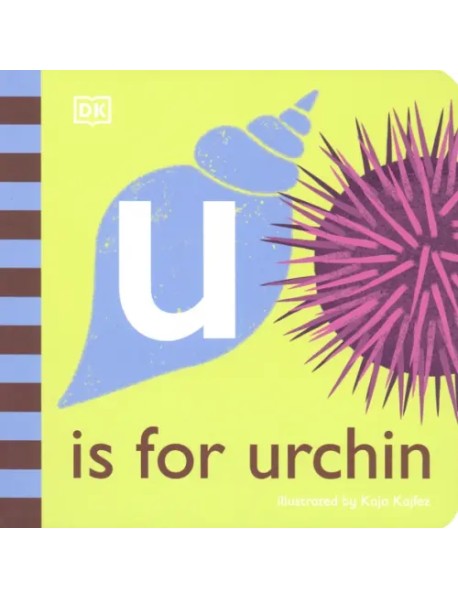 U is for Urchin. Board Book