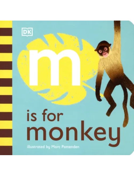 M is for Monkey. Board Book