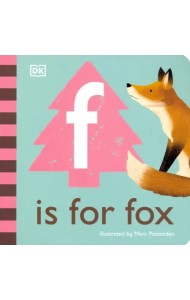 F is for Fox. Board Book