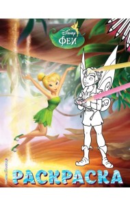 Феи. Раскраска № 12 (Динь-Динь и Теренс)