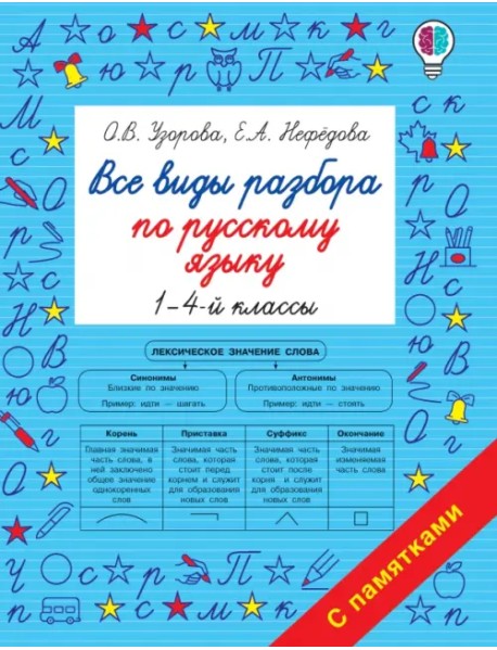 Все виды разбора по русскому языку. 1-4-й классы