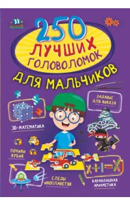 250 лучших головоломок для мальчиков