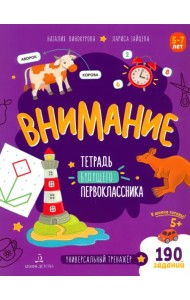 Внимание. Тетрадь будущего первоклассника
