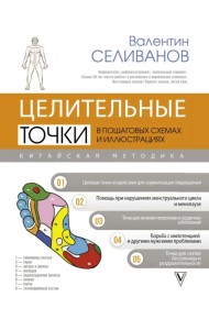Целительные точки в пошаговых схемах и иллюстрациях. Китайская методика