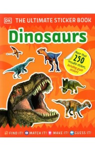 Ultimate Sticker Book: Dinosaurs