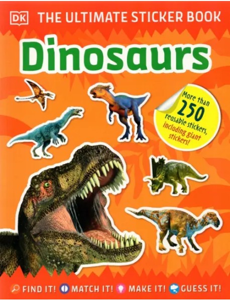 Ultimate Sticker Book: Dinosaurs