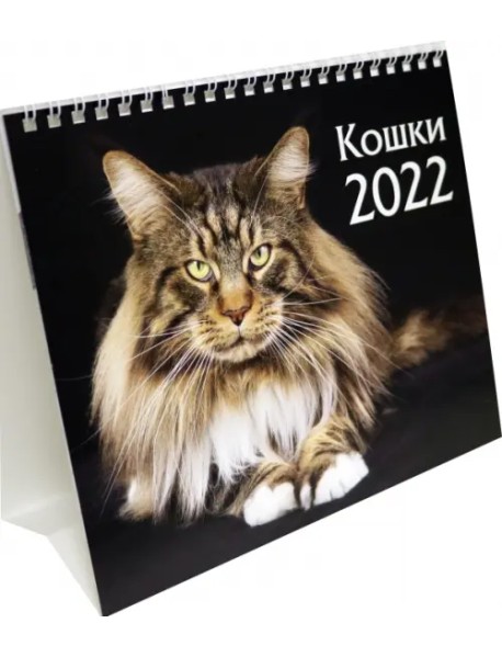 Календарь-домик (евро) "Кошки. Маркет" на 2022 год
