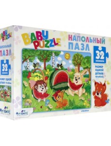 Напольный пазл для малышей. Арбуз, 32 элемента Напольный пазл для малышей. Арбуз, 32 элемента