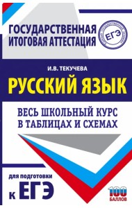 ЕГЭ Русский язык. Весь школьный курс в таблицах и схемах для подготовки к ЕГЭ