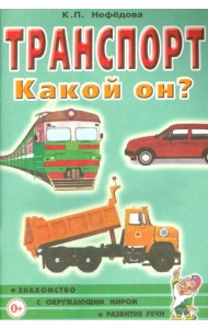 Транспорт. Какой он? Пособие для воспитателей, гувернеров и родителей