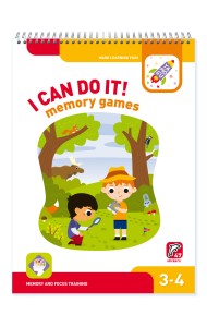 I can do it! Memory Games. 3-4 age. Я могу запоминать! 3-4 года (47 stickers)