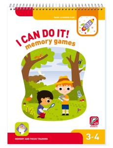 I can do it! Memory Games. 3-4 age. Я могу запоминать! 3-4 года (47 stickers) I can do it! Memory Games. 3-4 age. Я могу запоминать! 3-4 года (47 stickers)