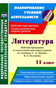 Литература. 11 класс. Рабочая программа и технологические карты уроков по учебнику С. А. Зинина