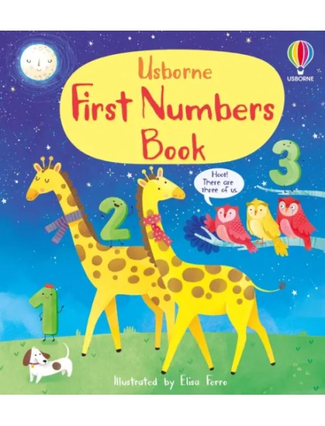 First Numbers Book. Board book