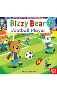 Bizzy Bear. Football Player