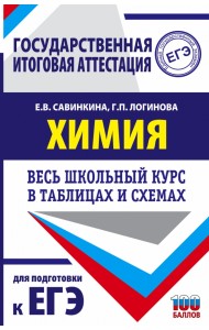 Химия. Весь школьный курс в таблицах и схемах для подготовки к ЕГЭ