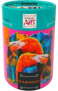 Пазл деревянный фигурный. Фламинго, 118 деталей