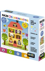 Пазл Baby Games. Теремок, 36 элементов