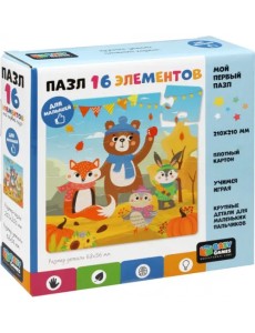 Пазл Baby Games. Краски осени, 16 элементов