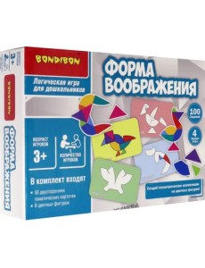 Обучающая игра для дошкольников. БондиЛогика. Форма воображения