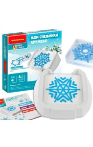 Игра логическая. БондиЛогика. Мои снежинки. Кружево