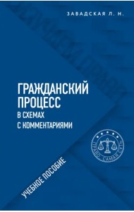 Гражданский процесс в схемах с комментариями