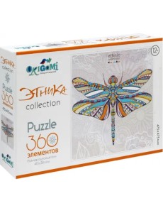 Пазл. Арт-терапия. Стрекоза, 360 элементов