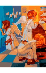 Живопись на холсте. Сокровища, 30x40 см